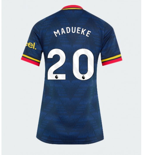 Arsenal Noni Madueke #20 Venkovní Dres pro Dámské 2026-27 Krátký Rukáv Arsenal Noni Madueke #20 Venkovní Dres pro Dámské 2026-27 Krátký Rukáv